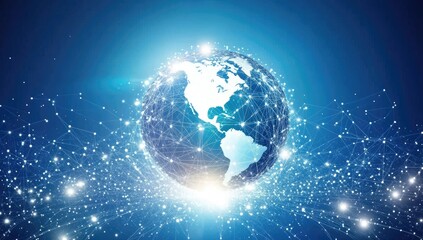 Fototapeta premium Global Network (1)