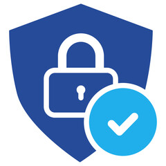 Secure Icon Dual Tone Color