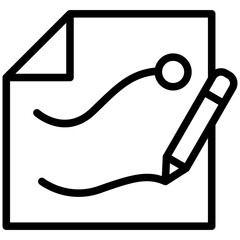 Sketch Icon Outline