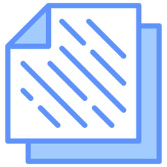 Artboard Icon Outline Blue