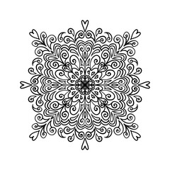 Mandala to coloring