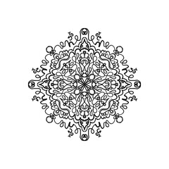 Mandala to coloring