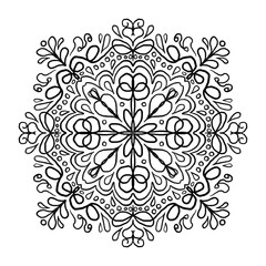 Mandala to coloring