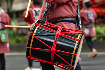 日本の祭り仙台青葉まつり　雀踊り鳴り物太鼓