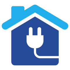 Obraz premium Home Appliance Icon Dual Tone Color