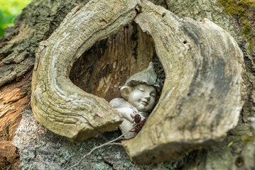 Garden gnome decoration in Tampere