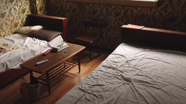 古い日本のホテル 沖縄 観光 旅