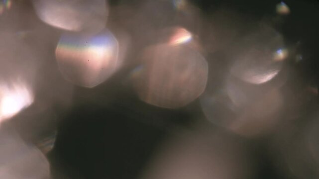 A blurred bokeh light leak overlay designed for smooth transitions in video editing and cinematic visual effects