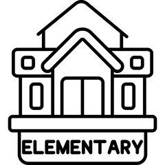 Elementary school Icon
