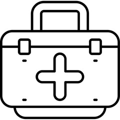 Fototapeta premium First aid kit Icon