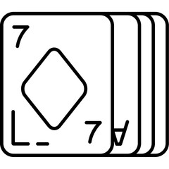 Poker cards Icon