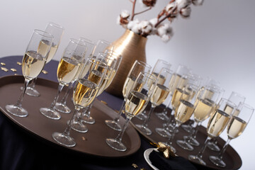 Decoración navidad mesa cocktail