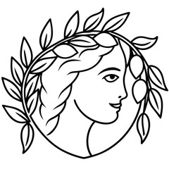 Greek Olive & Flower Crown 