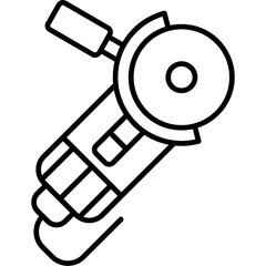 Angle grinder Icon
