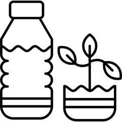 Recycle bottle Icon