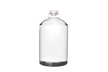 bottle of water,  bubble, water, 3D