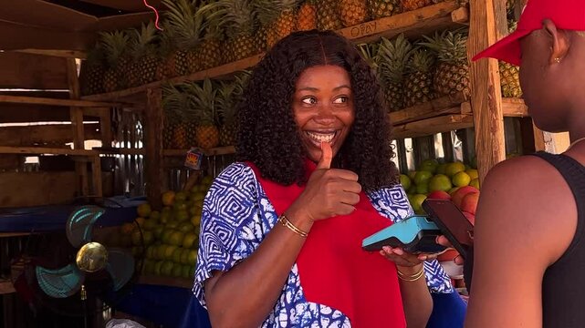 pos bank payment using phone contactless method