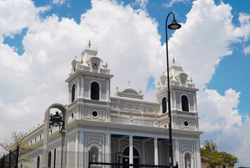 Iglesia de nuestra señora de la soledad, beautiful church in Costa Rica
