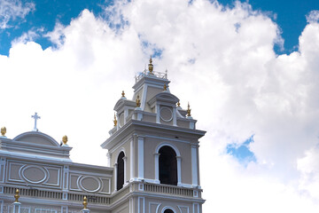 Iglesia de nuestra señora de la soledad, beautiful church in Costa Rica
