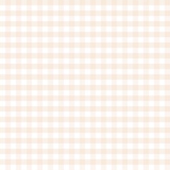 Seamless beige gingham pattern with soft pastel tones. Ideal for fabric, backgrounds, scrapbooking, and digital design projects. Classic checkered style for elegant and cozy themes.