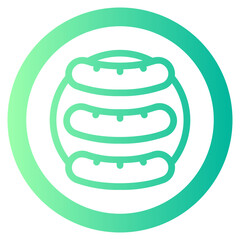 pempek gradient icon