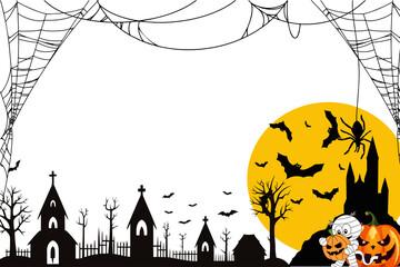 halloween night background