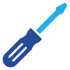 Screwdriver Icon Dual Tone Color