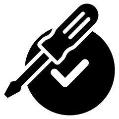 Fix Icon Black Solid