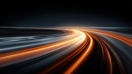 Abstract Futuristic Speed Lines