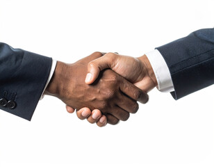 Formal Handshake Signifying a Business Agreement