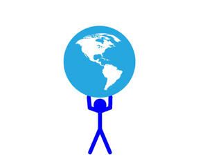 Carrying the weight of the world