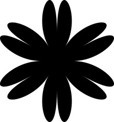 Layered Petal Flower with Dense Overlapping Form