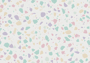 Pastel terrazzo pattern background