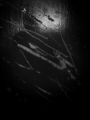 Blurry Image of Black and White Wooden Texture. Use as a Background or Wallpaper. So Contrast and Grainy. Blurry Background