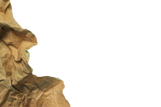 crumpled old paper with space for tex