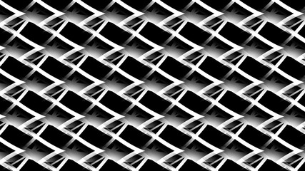 Elegant Seamless Black and White Pattern