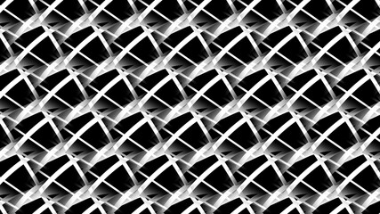 Elegant Seamless Black and White Pattern