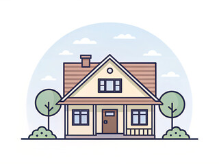 illustration of a house