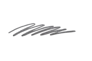 Obraz premium Gray pencil strokes forming abstract design on transparent backdrop, adding artistic texture for graphic and creative projects