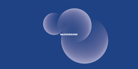 Minimalist abstract geometry on gradient white with flat blue Background for landing page. minimalism, business. vector