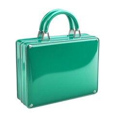 3D briefcase icon a colorful 3D briefcase icon on white background
