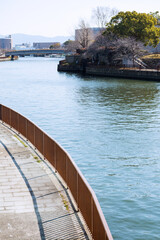 寝屋川の風景