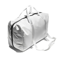 Week-end Bag On White Background