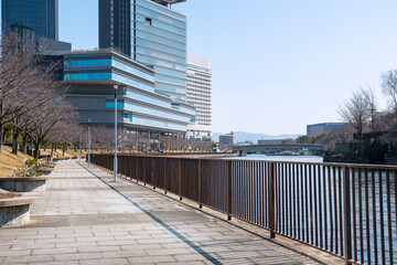 寝屋川の風景