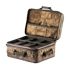 A suitcase on White background 