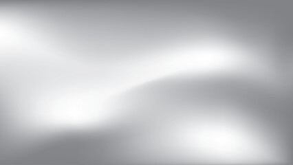 Abstract white and gray gradient background. Vector illustration.