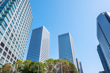 大阪市の京橋の風景