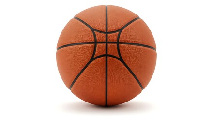 Fototapeta premium Isolated Basketball: Sport, Game, and Recreation