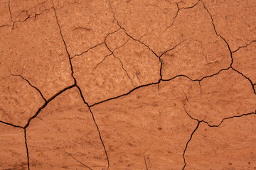 Cracked Dry Desert Earth Texture