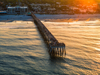 Aerial View The Jacksonville Beach